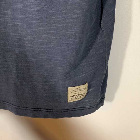 Durable Goods by Jack & Jones Navy Blue Long Sleeve Shirt - Picture 4 of 7